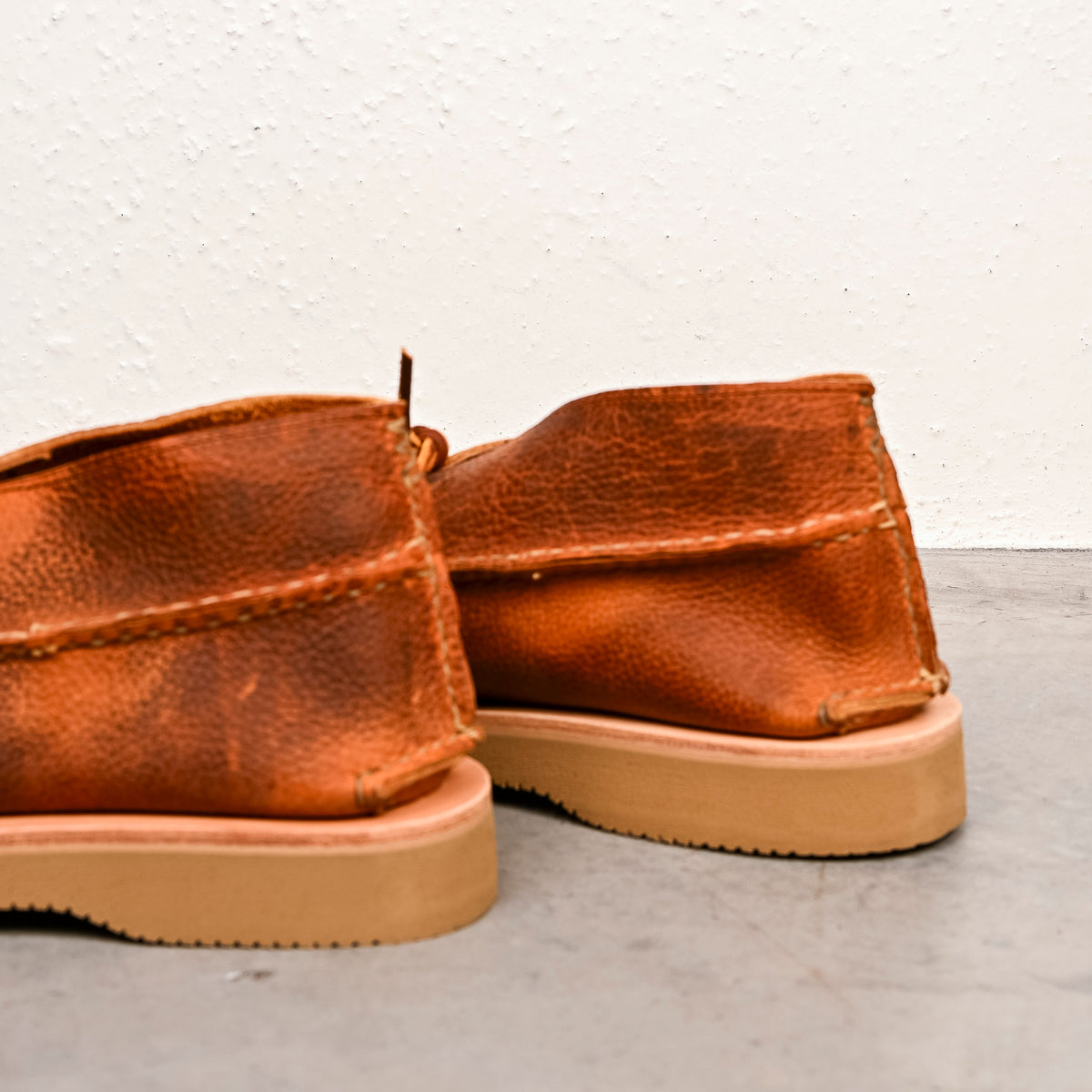 Yuketen All Handsewn Maine Guide Chukka W/ Kiltie on 2060 BK Grizzly