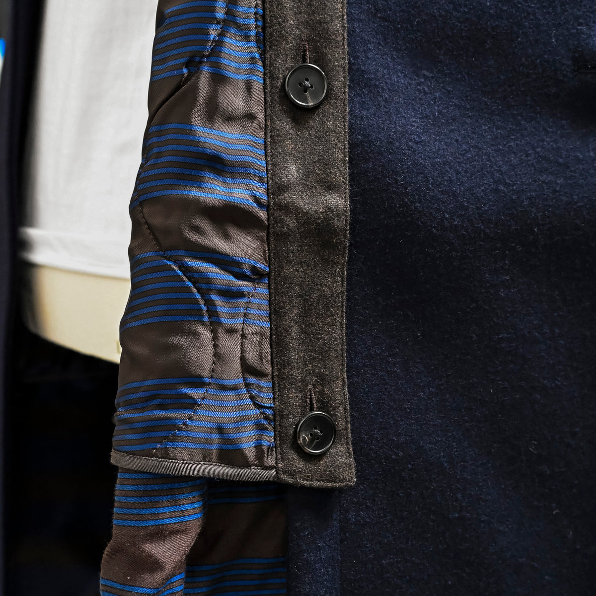 Cohérence Foufou II Melton Jersey Dark Blue