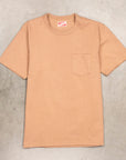 The Real McCoy's Pocket Tee Chestnut