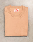 The Real McCoy's Pocket Tee Chestnut