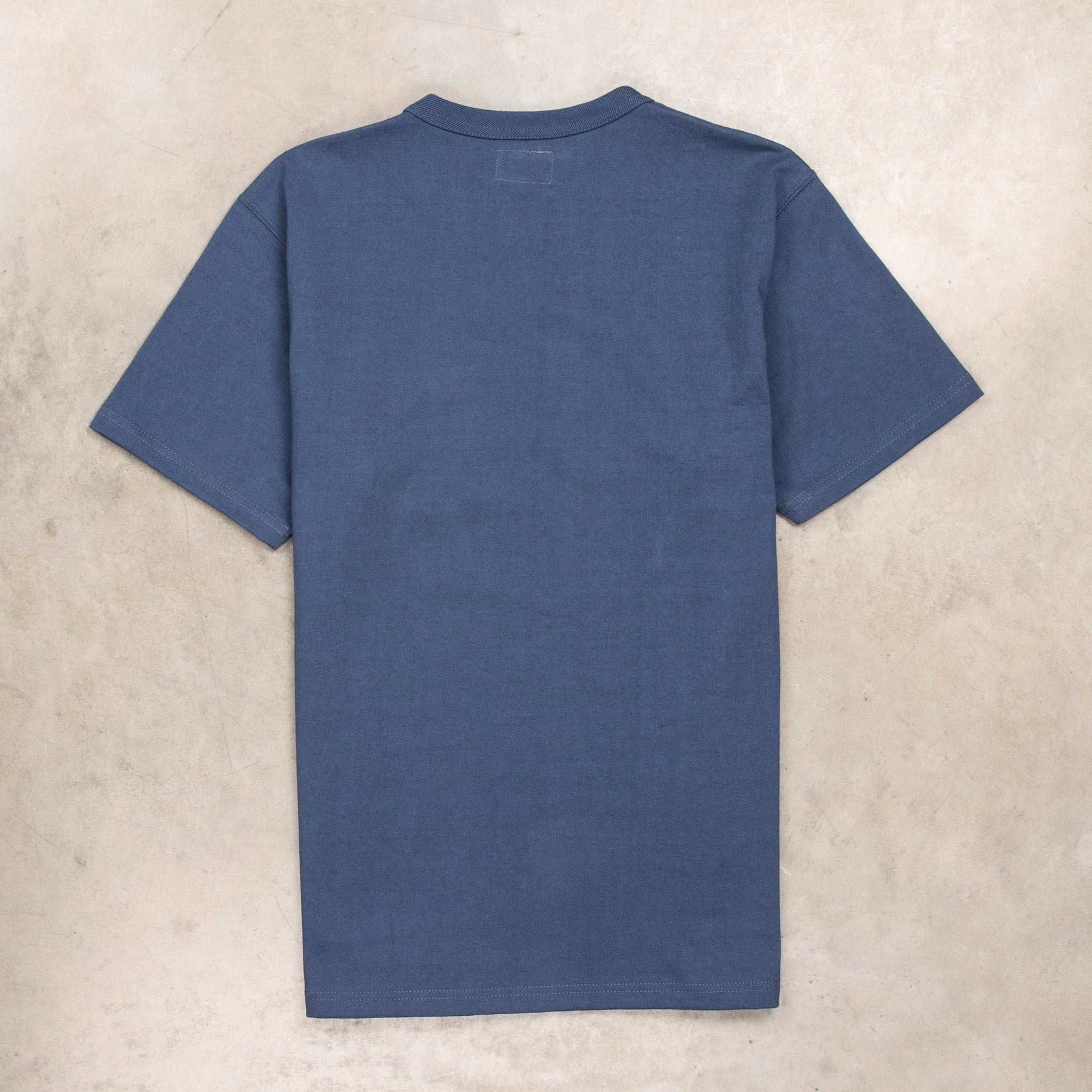 The Real McCoy's Pocket Tee Marine Blue – Frans Boone Store