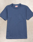 The Real McCoy's Pocket Tee Marine Blue