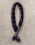 The Real McCoy's Bandana 'Cross' Navy