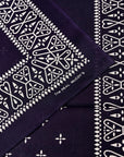 The Real McCoy's Bandana 'Cross' Navy