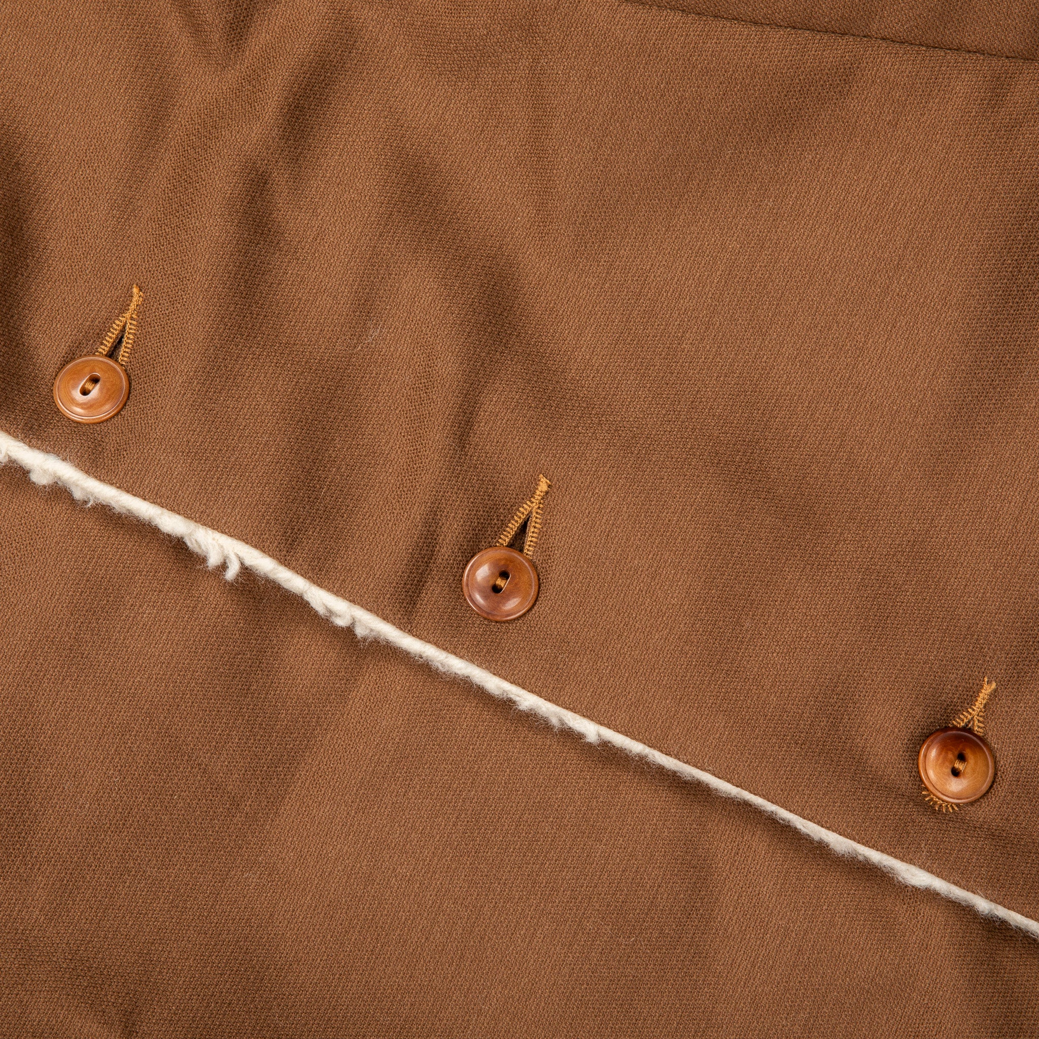 The Real McCoy&#39;s Moleskin Ranch Coat Brown