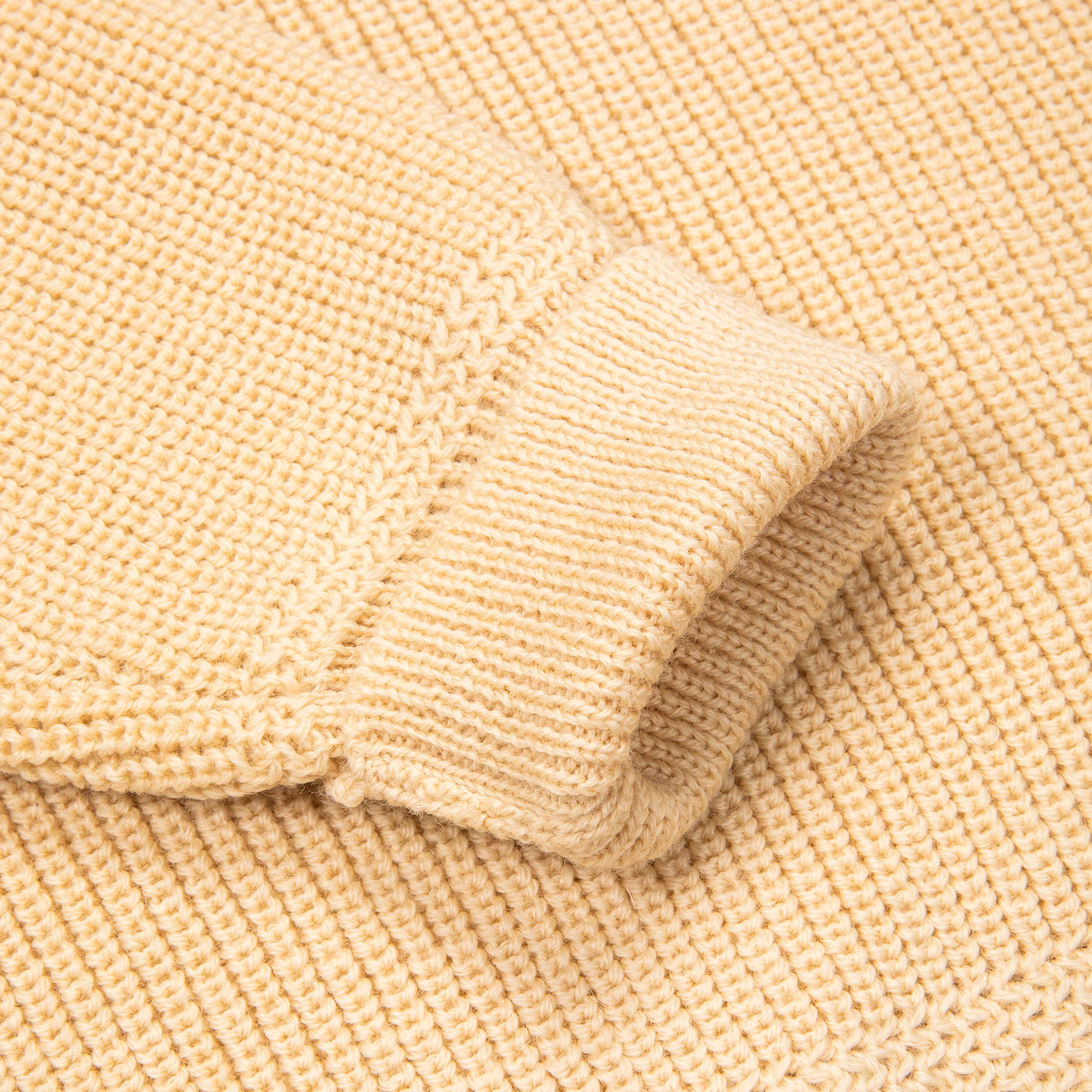 The Real McCoy&#39;s Fisherman&#39;s Turtle Neck Sweater Ecru