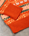 The Real McCoy's Fair Isle Sweater Orange