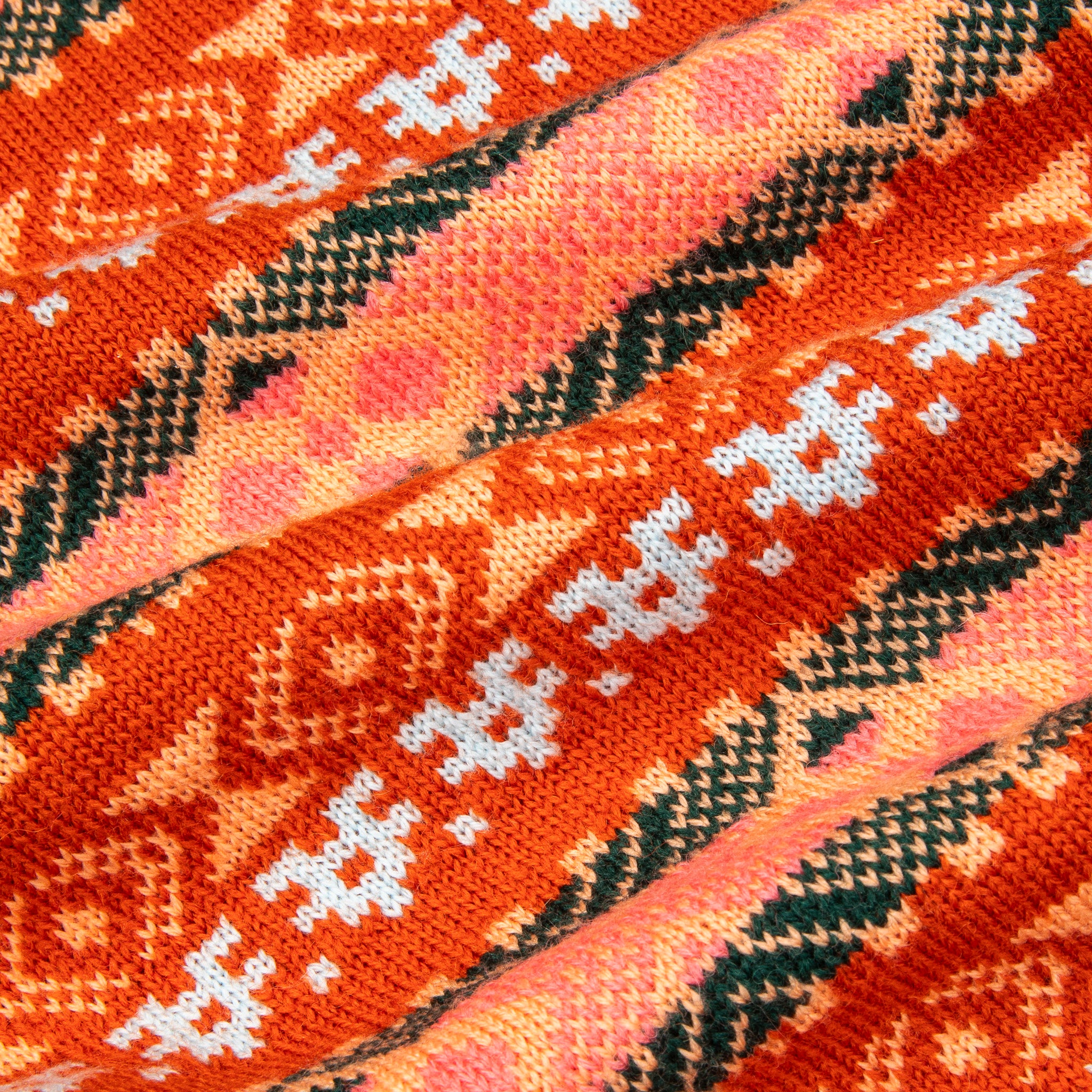 The Real McCoy&#39;s Fair Isle Sweater Orange