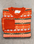 The Real McCoy's Fair Isle Sweater Orange