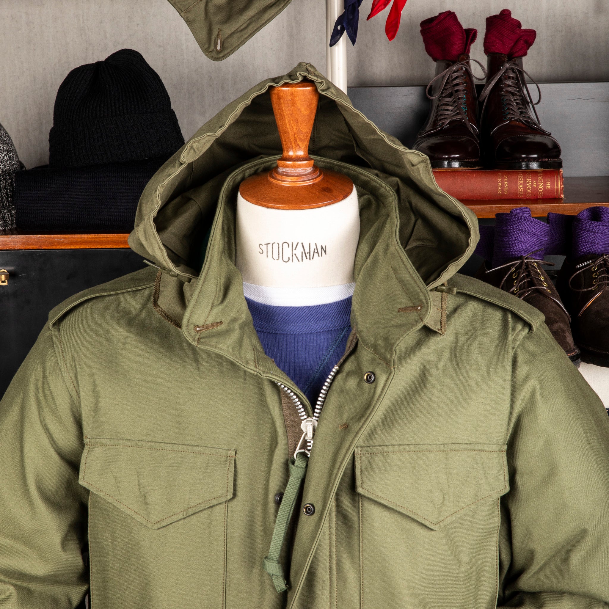 The Real McCoy's Man's M-65 Field Coat – Frans Boone Store