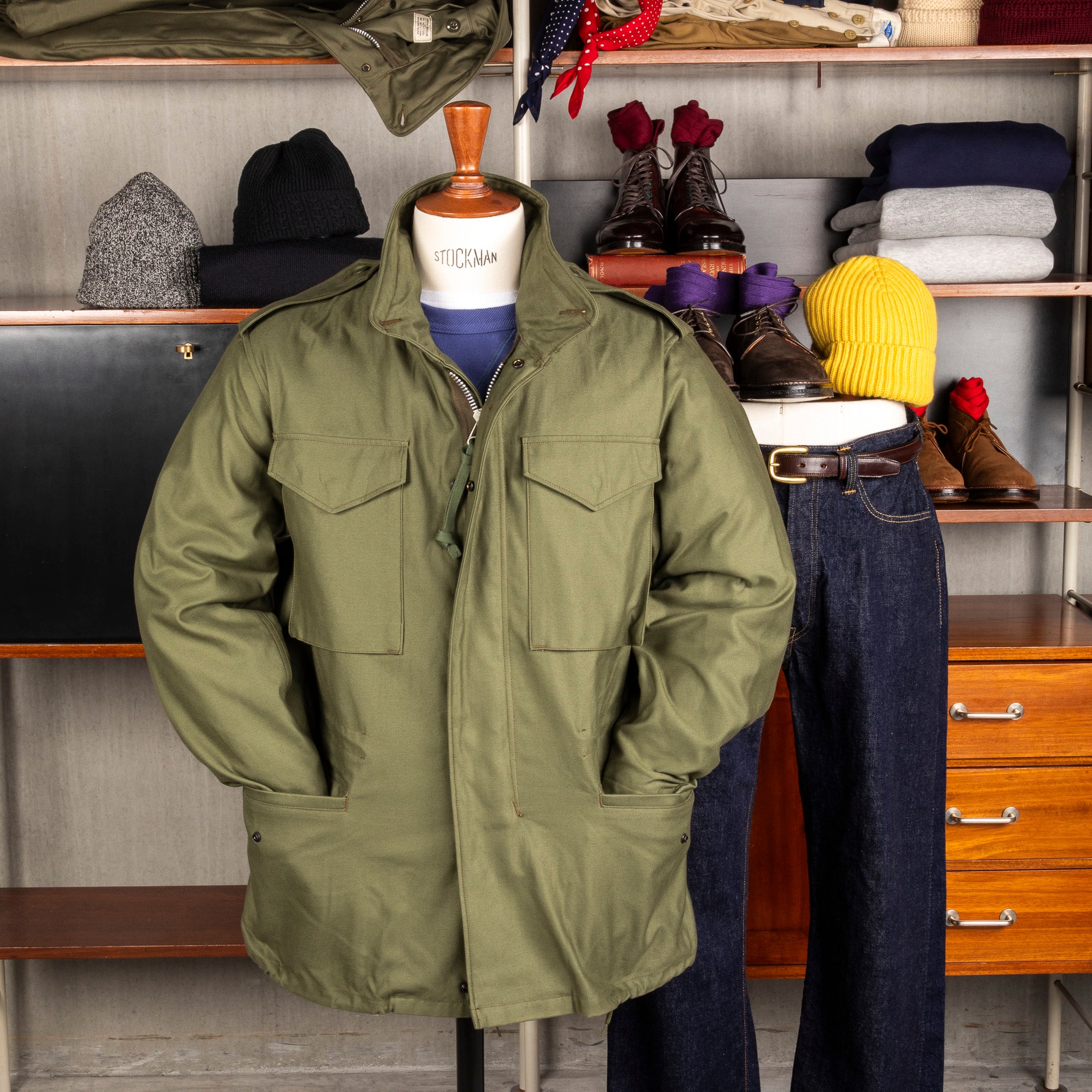 The Real McCoy's Man's M-65 Field Coat – Frans Boone Store