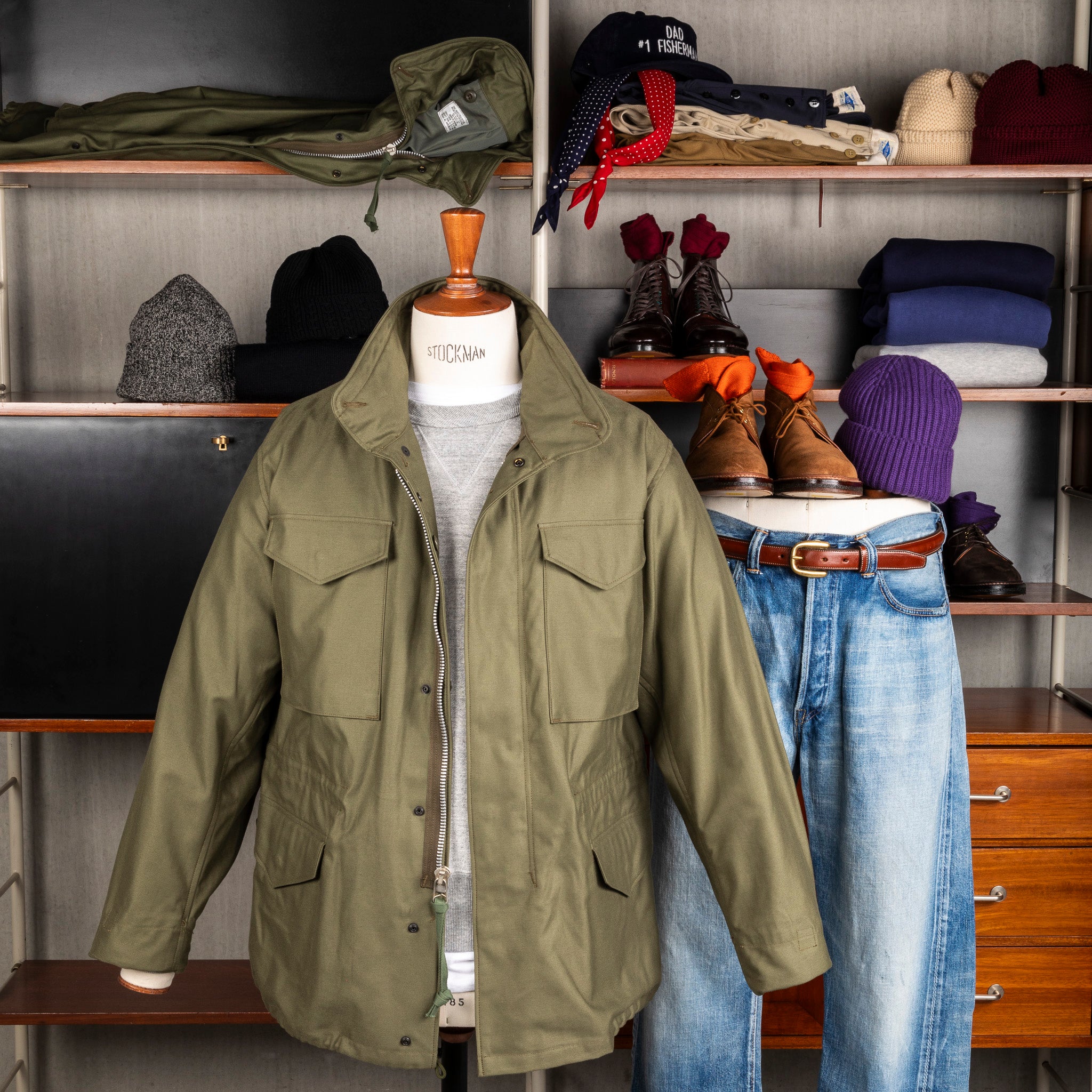 The Real McCoy's M-65 Early Model – Frans Boone Store