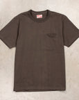The Real McCoy's Pocket Tee Charcoal