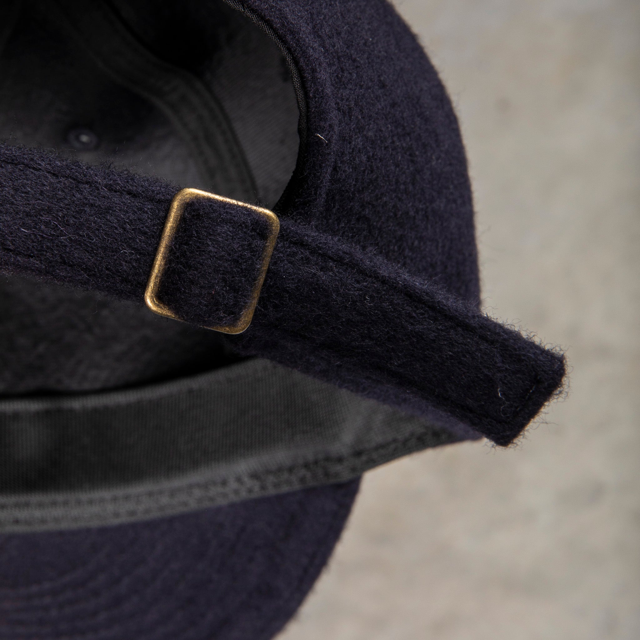 Fullcount 6 Panel Cap Melton Navy