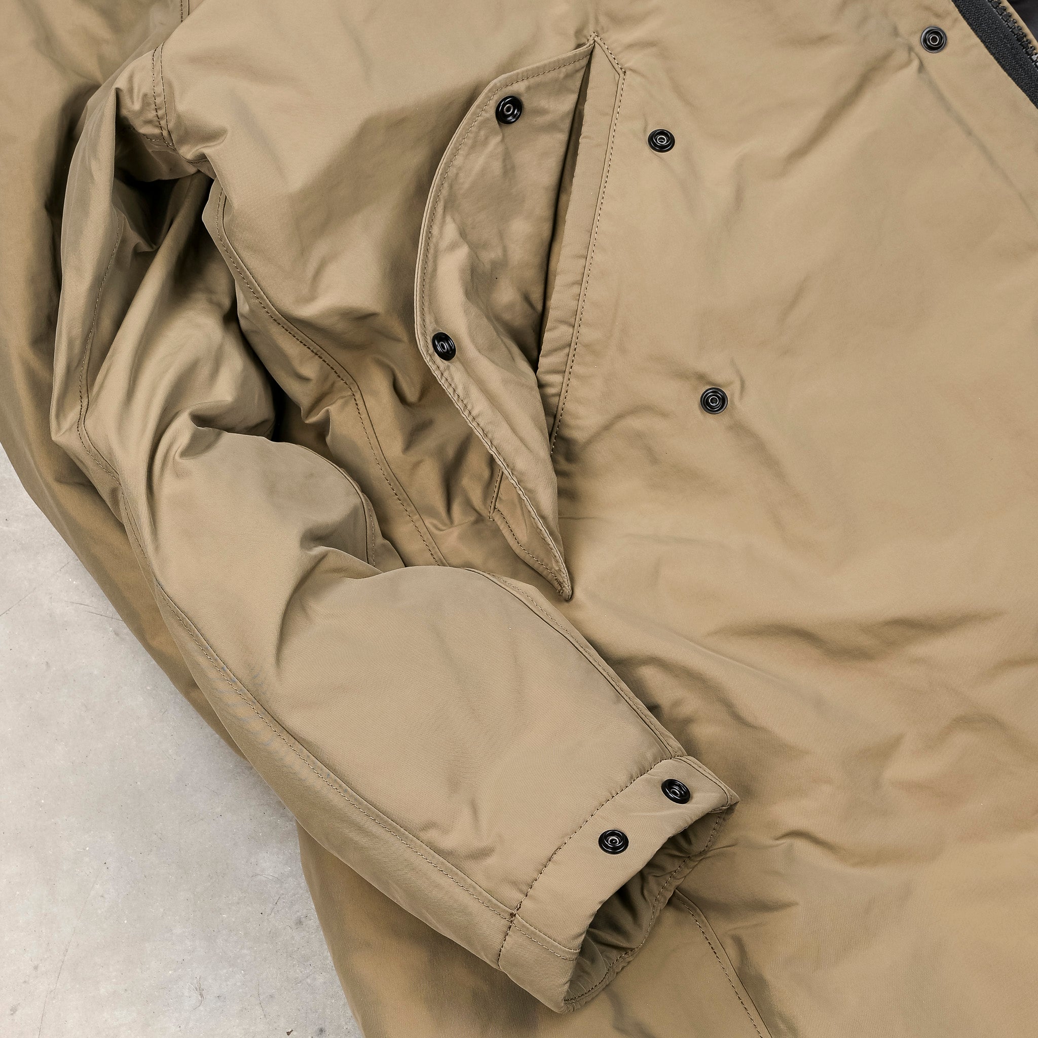 Stone Island Micro Reps Car Coat Military Green