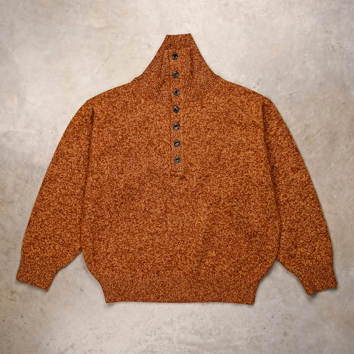 Olde H &amp; Daughter Mouline Wool Turtle Polo Clay