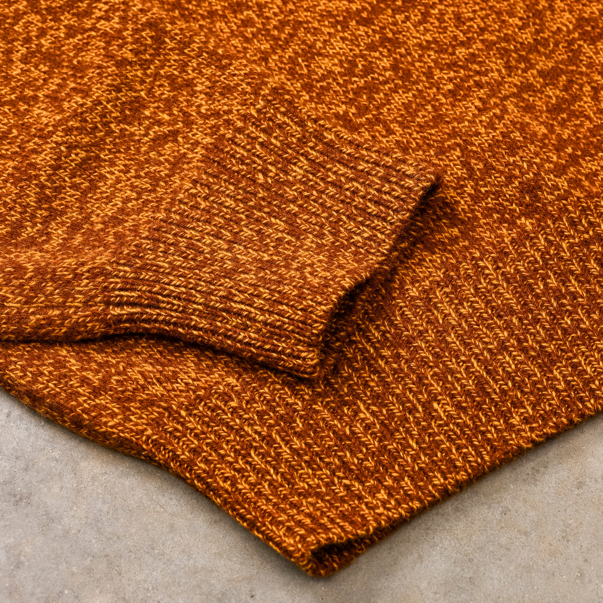 Olde H &amp; Daughter Mouline Wool Turtle Polo Clay