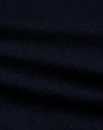 Drumohr Luxury 30G Cashmere Mock Neck Blu Notte