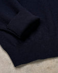 Drumohr Cashmere Lupetto Neck Blu Notte