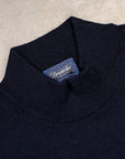 Drumohr Cashmere Lupetto Neck Blu Notte
