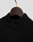 Drumohr Cashmere Lupetto Neck Nero