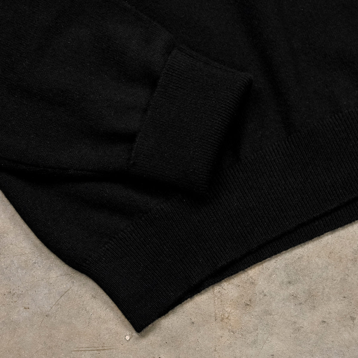Drumohr Cashmere Lupetto Neck Nero