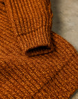 Olde H & Daughter Mouline Wool Rib Crew Neck Clay