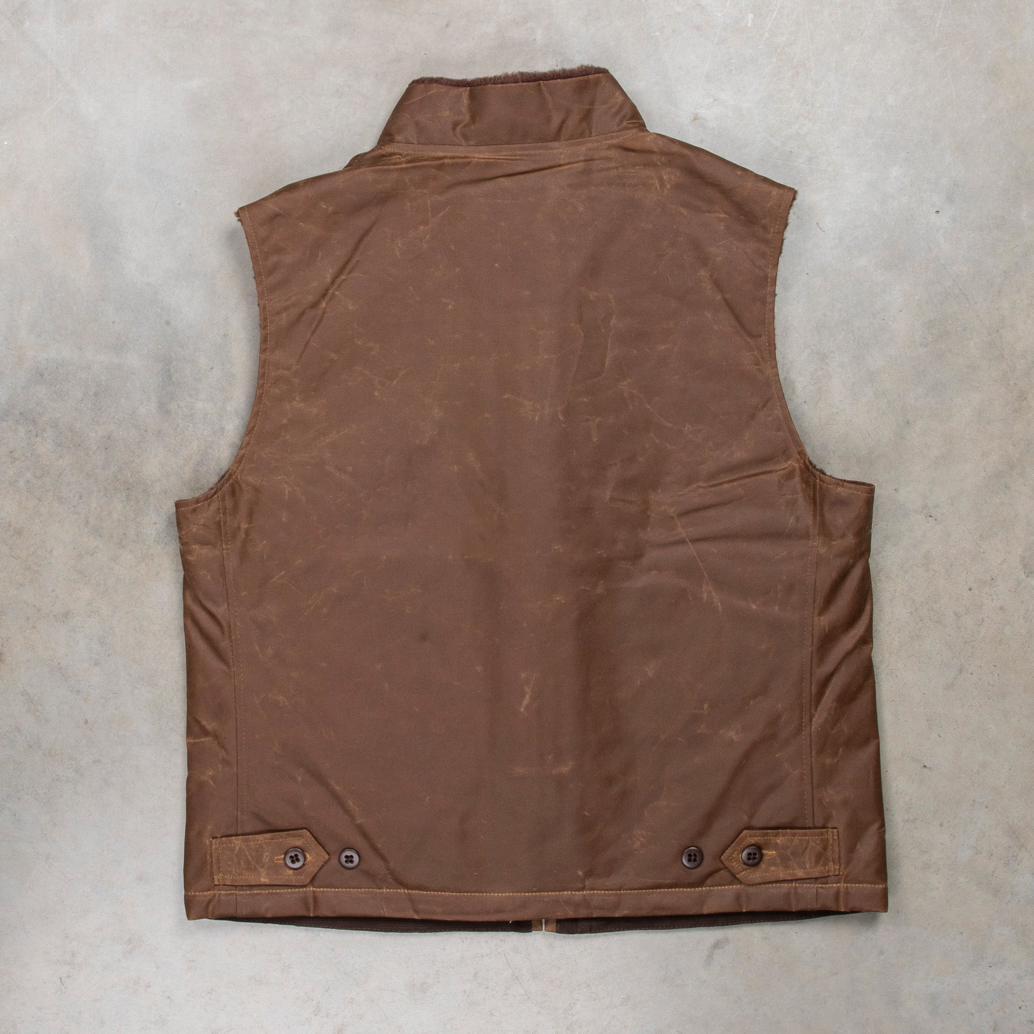 Manifattura Ceccarelli Mountain Vest Dark Tan