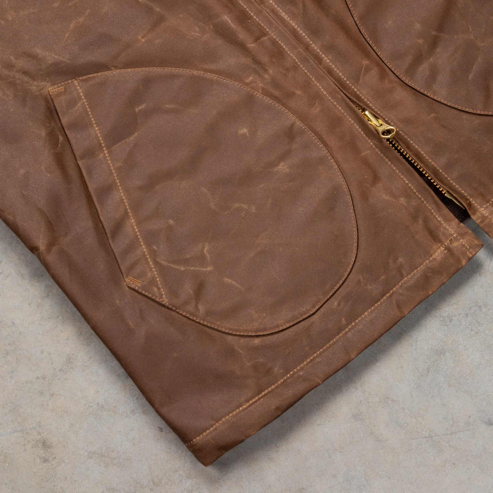 Manifattura Ceccarelli Mountain Vest Dark Tan