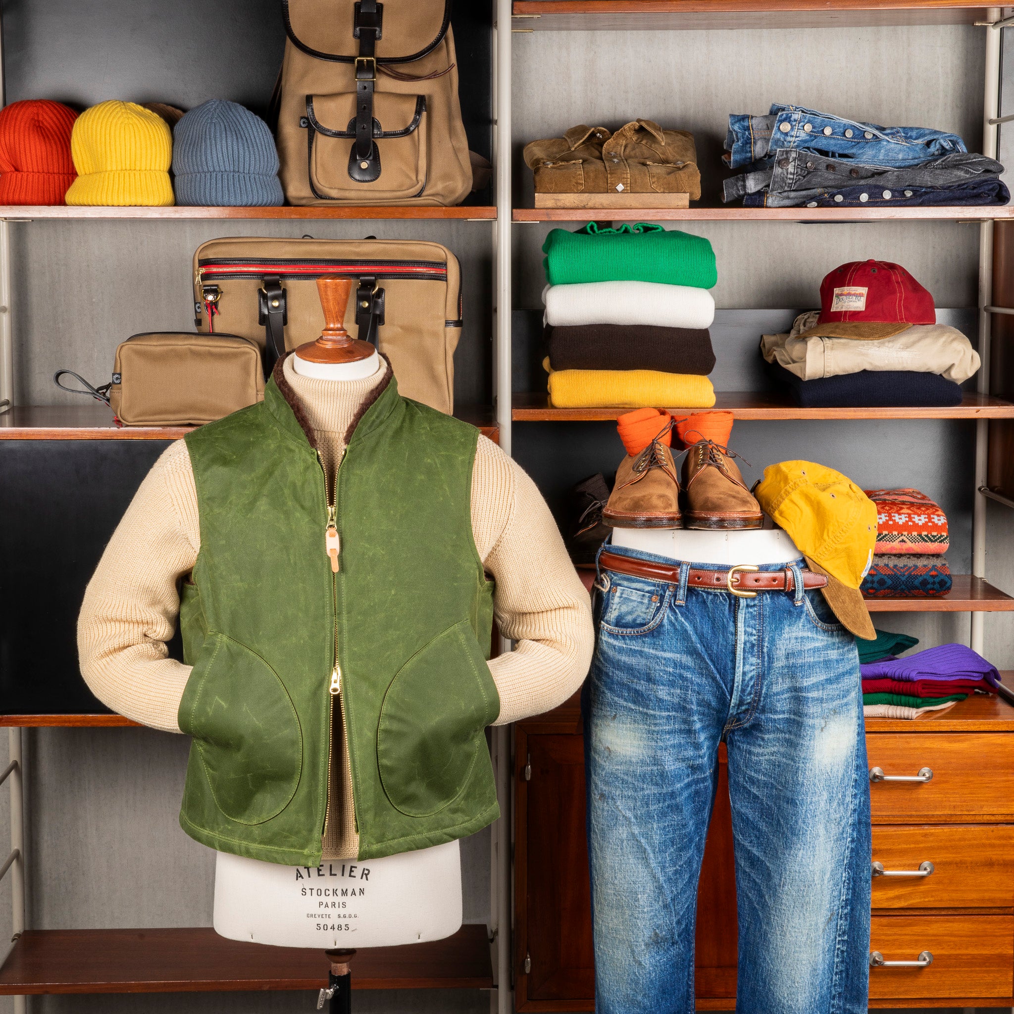 Manifattura Ceccarelli Mountain Vest Light Green – Frans Boone Store