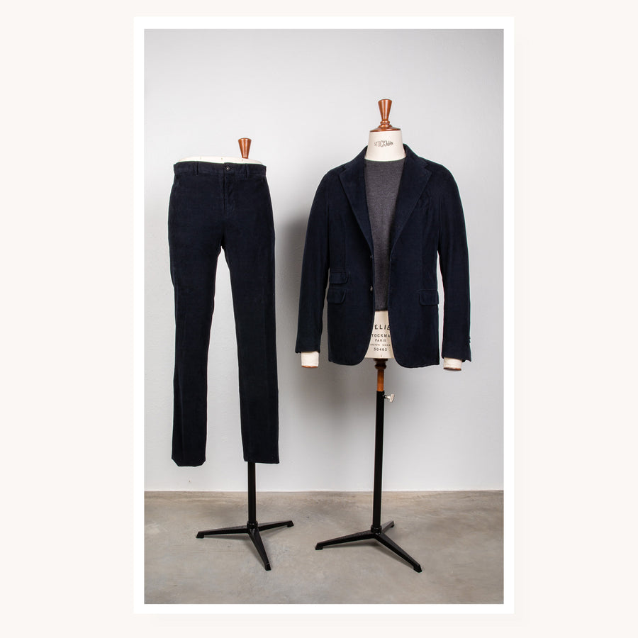 Massimo Alba Sloop Suit Navy