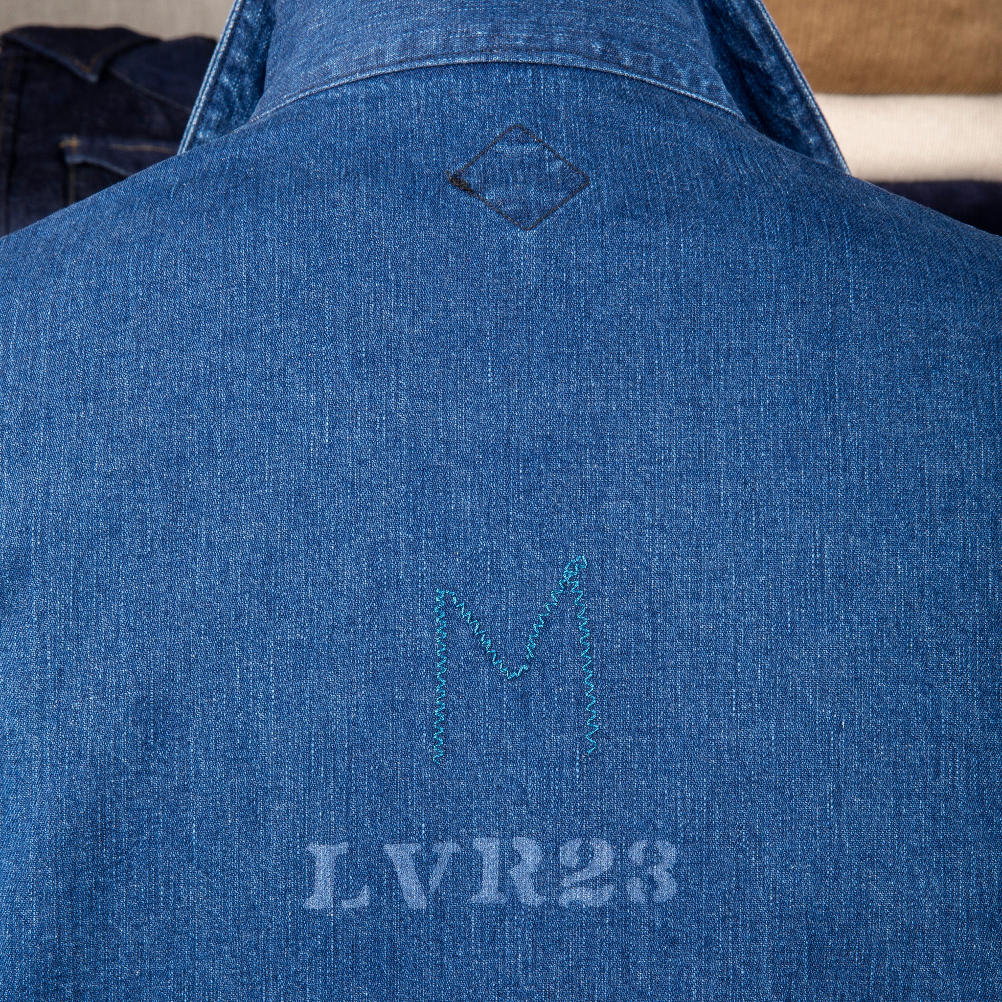 The Corona Utility CSJ005 N-3 Jumper Indigo Denim
