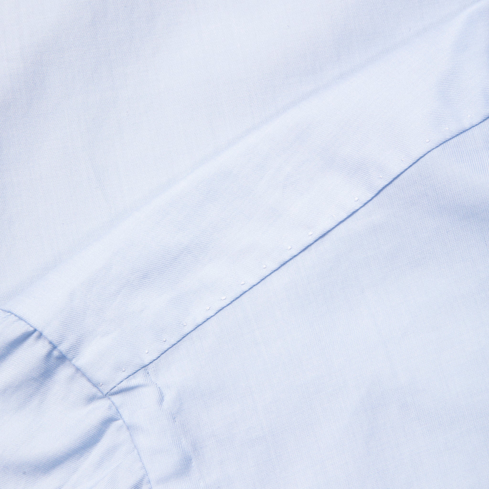 Finamore Napoli Collo Luigi Carlo Riva 180&#39;s Twill Shirt Azzurro