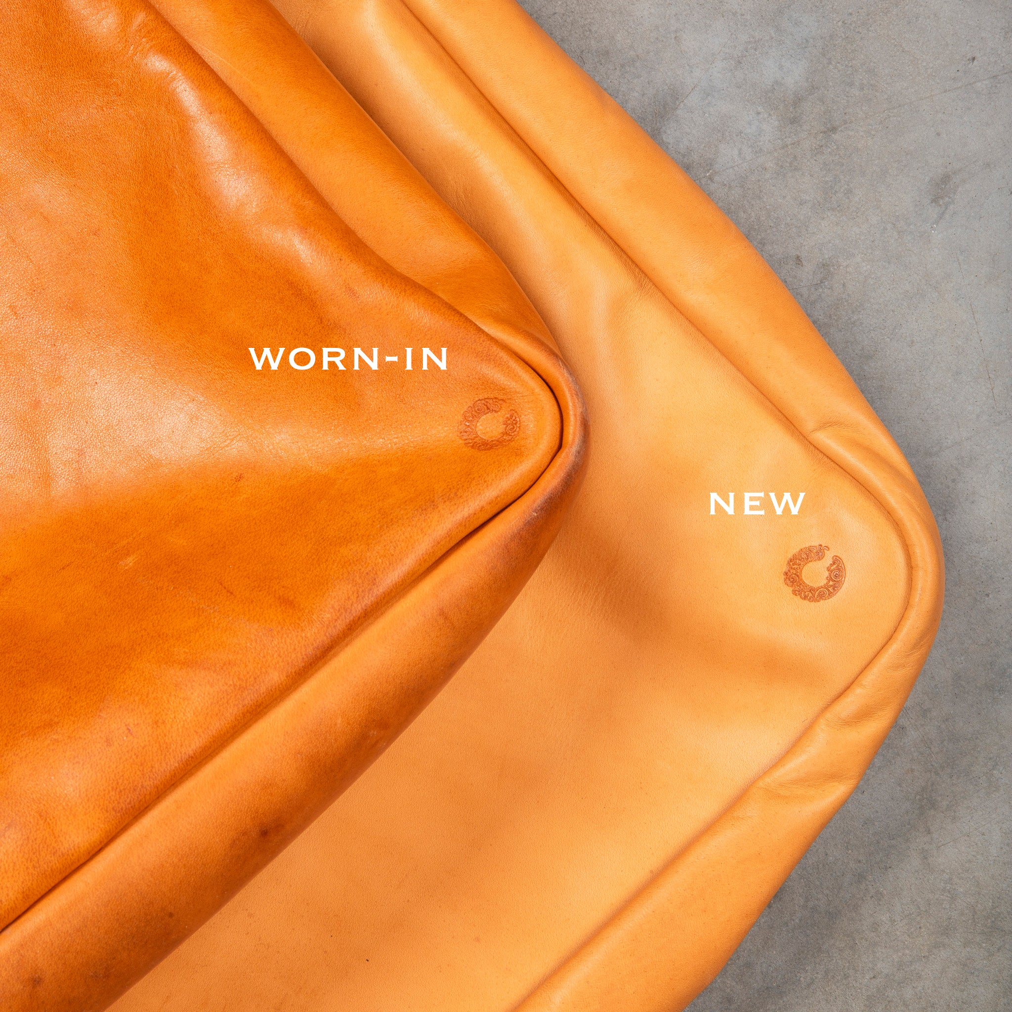Croots Vegetable Tanned Leather Rucksack Natural