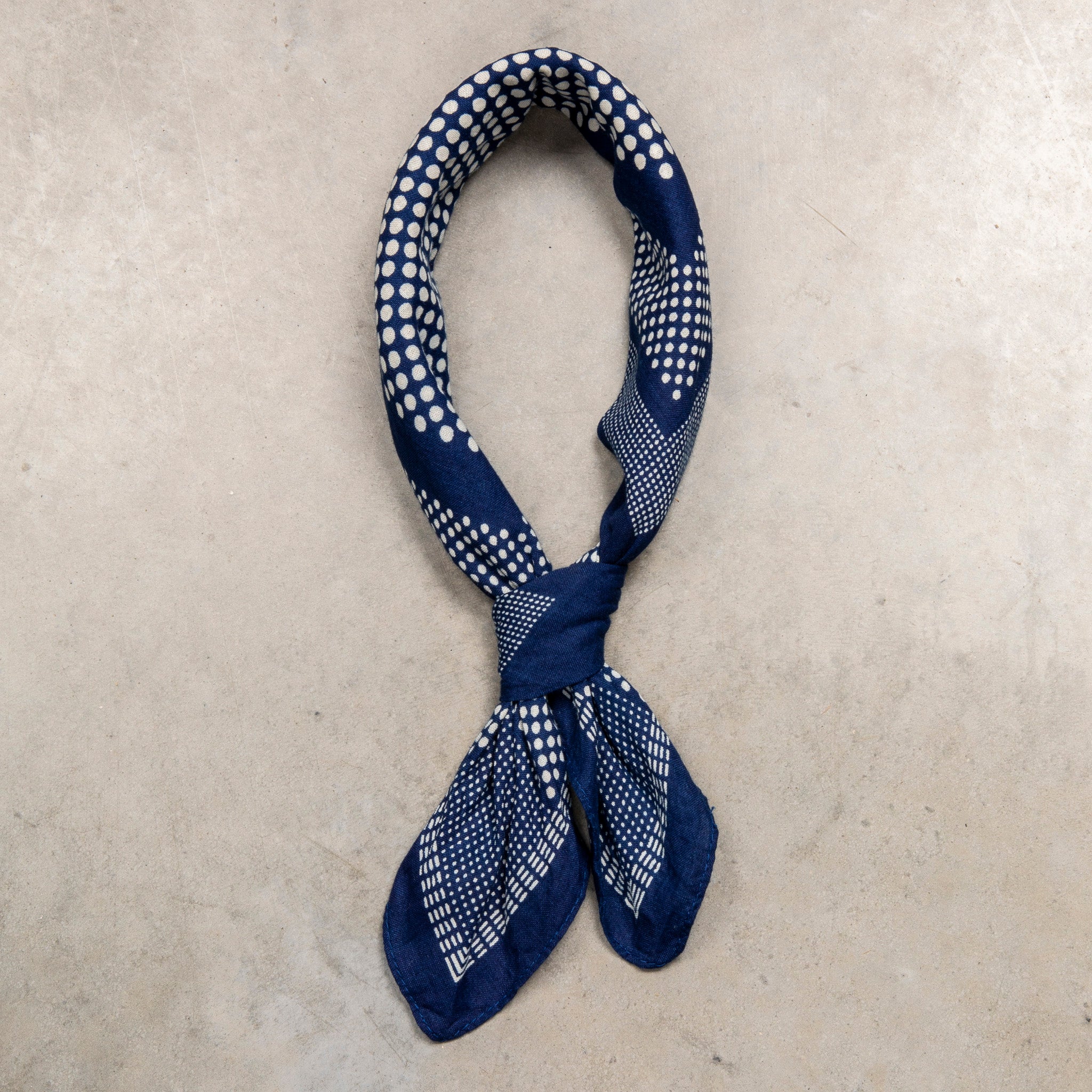 RRL indigo bandanna インディゴ　バンダナ　スカーフ RRL Craftsman Indigo Bandana ダブルアールエル インディゴ
