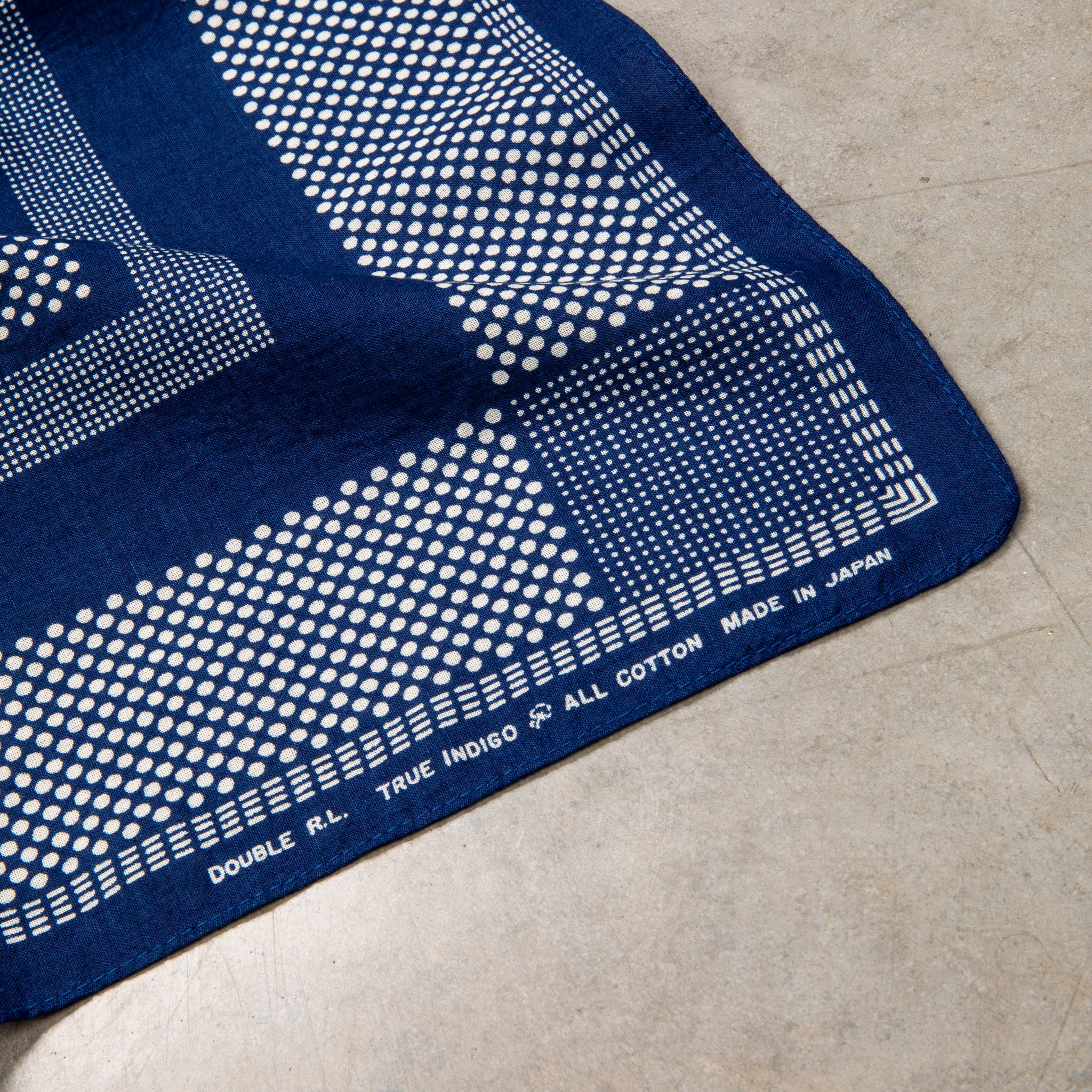 RRL Norton Bandana Indigo – Frans Boone Store