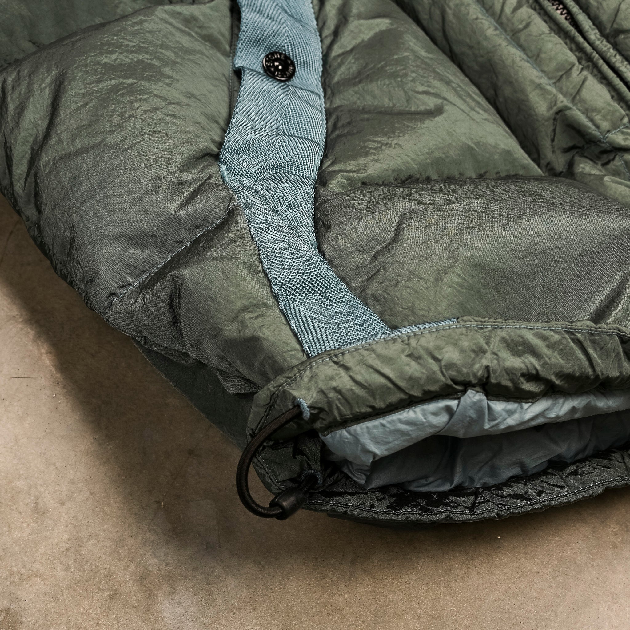Stone Island Hooded Nylon Metal Down TC Ocean Green