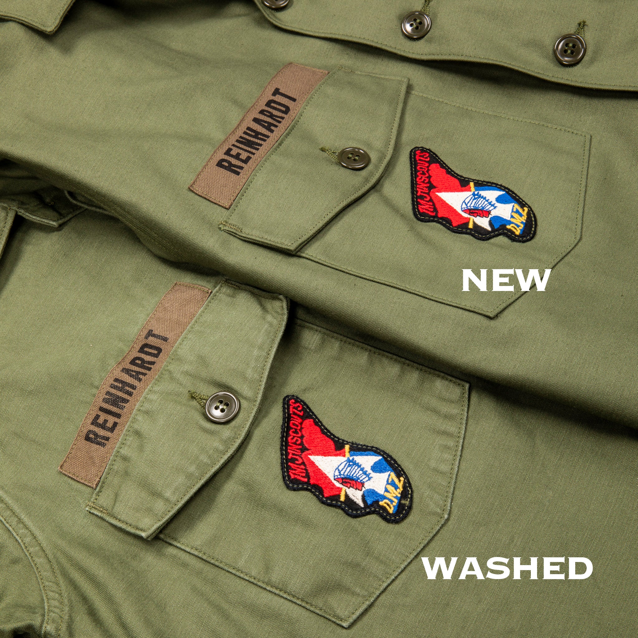 The Real McCoy&#39;s OG-107 Utility Shirt / Imjin Scouts