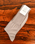 Olde H & Daughter Cotton Plain Socks Duskee