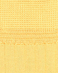Olde H & Daughter Ribbed Silk Socks Citron