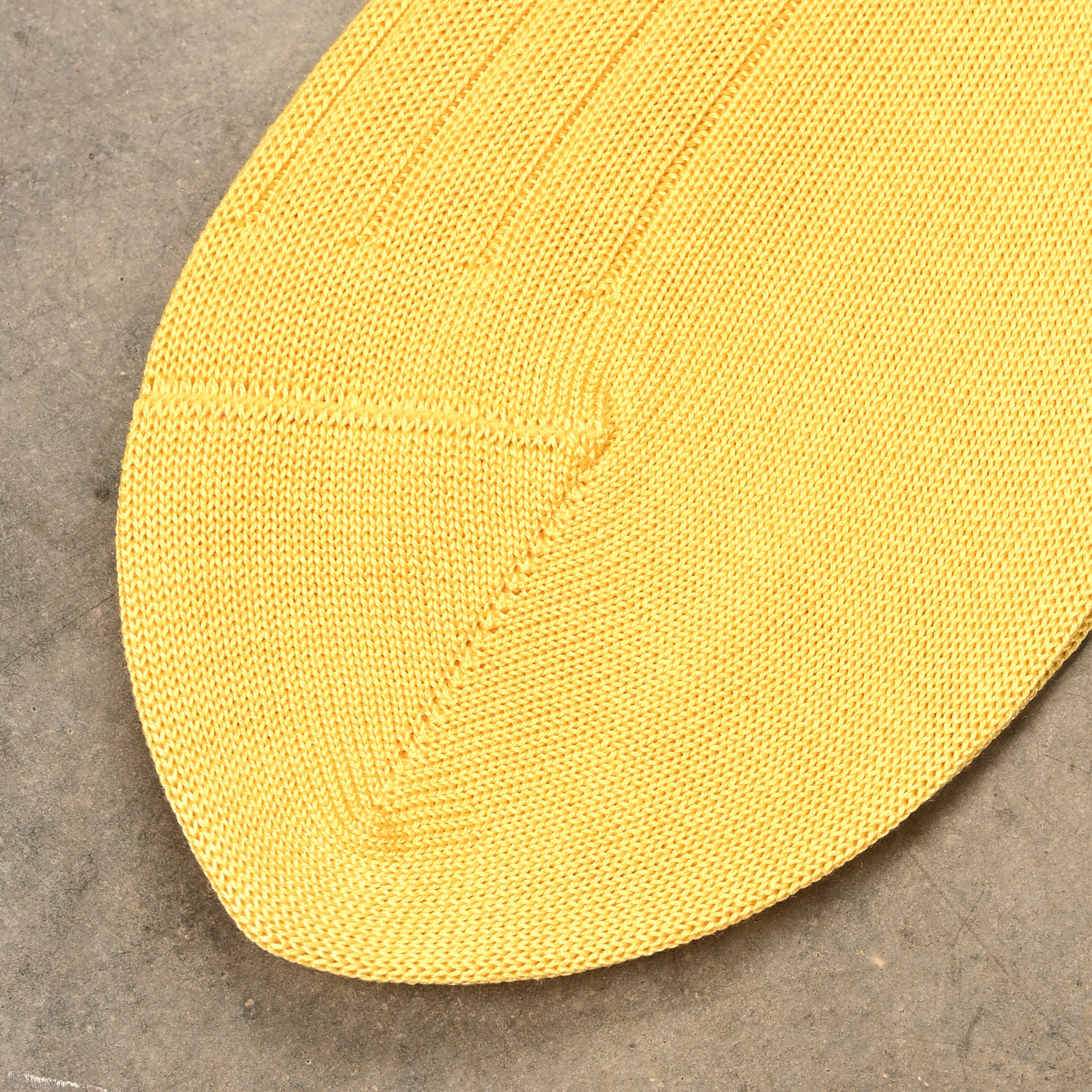 Olde H &amp; Daughter Ribbed Silk Socks Citron