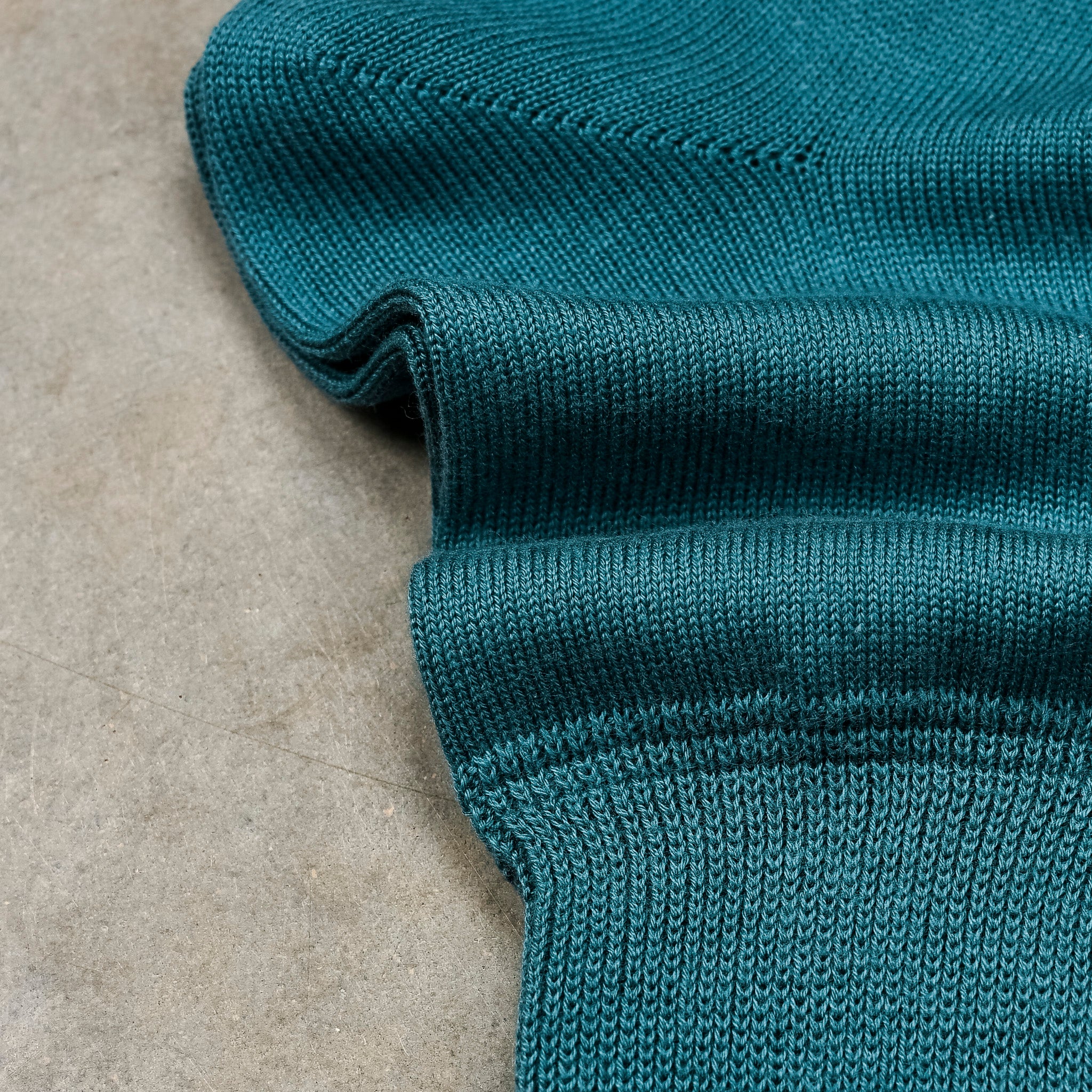 Olde H &amp; Daughter Cotton Plain Socks Teal