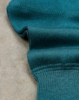 Olde H & Daughter Cotton Plain Socks Teal