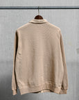 Orgueil OR-9110A Pique Knit Cardigan Beige