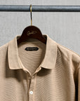 Orgueil OR-9110A Pique Knit Cardigan Beige