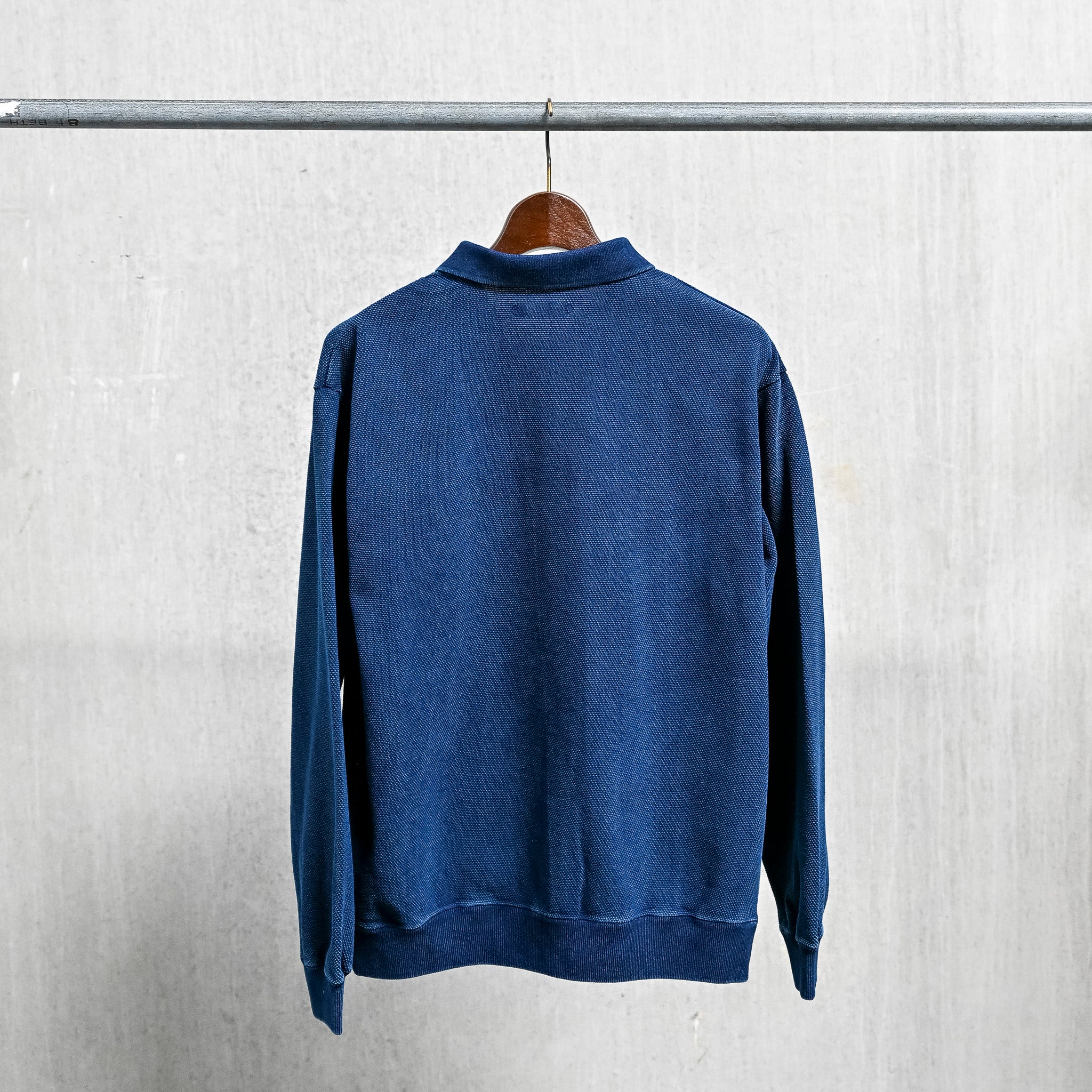 Orgueil OR-9110B Pique Knit Cardigan Indigo – Frans Boone Store