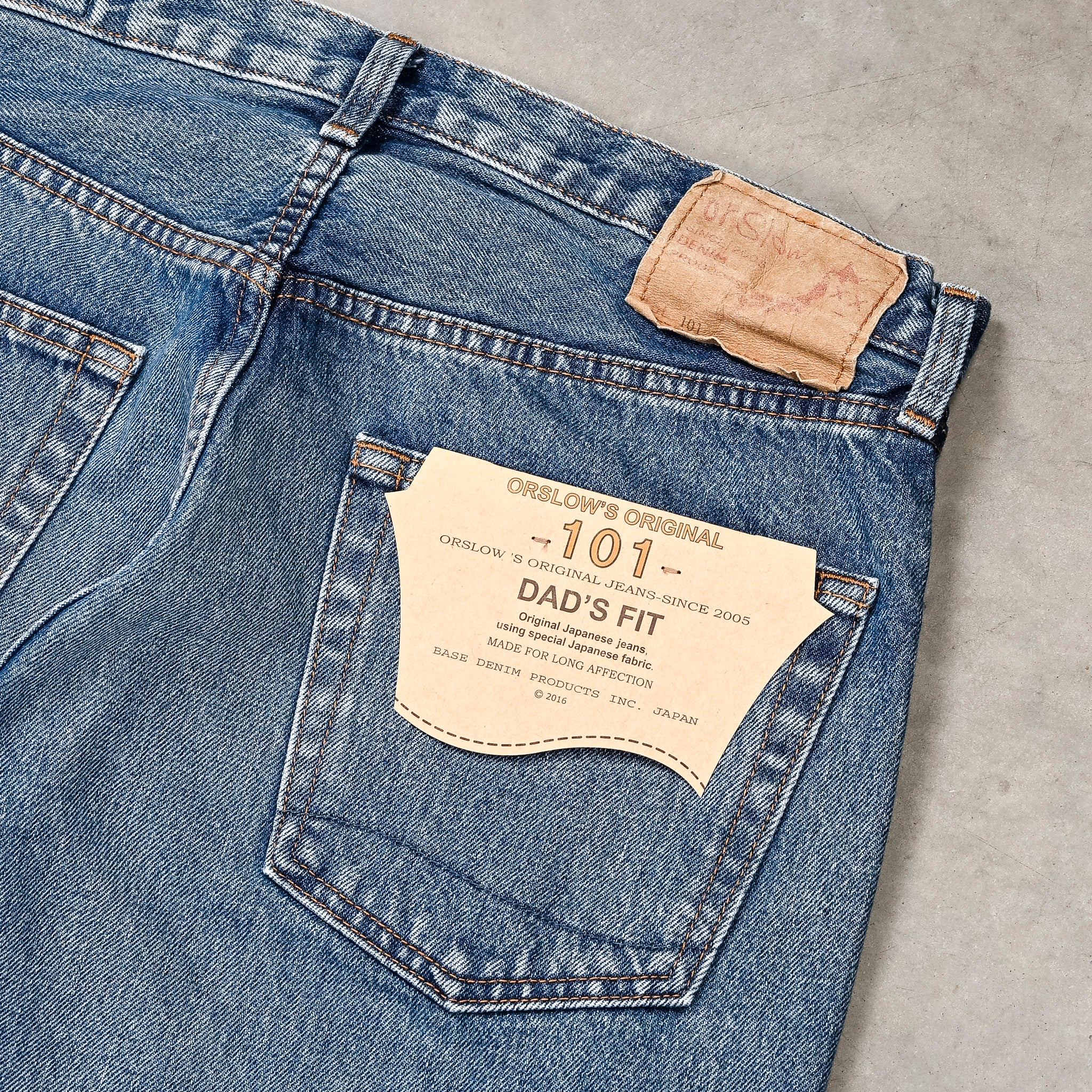 Orslow 101 Dad Fit 2 Year Wash