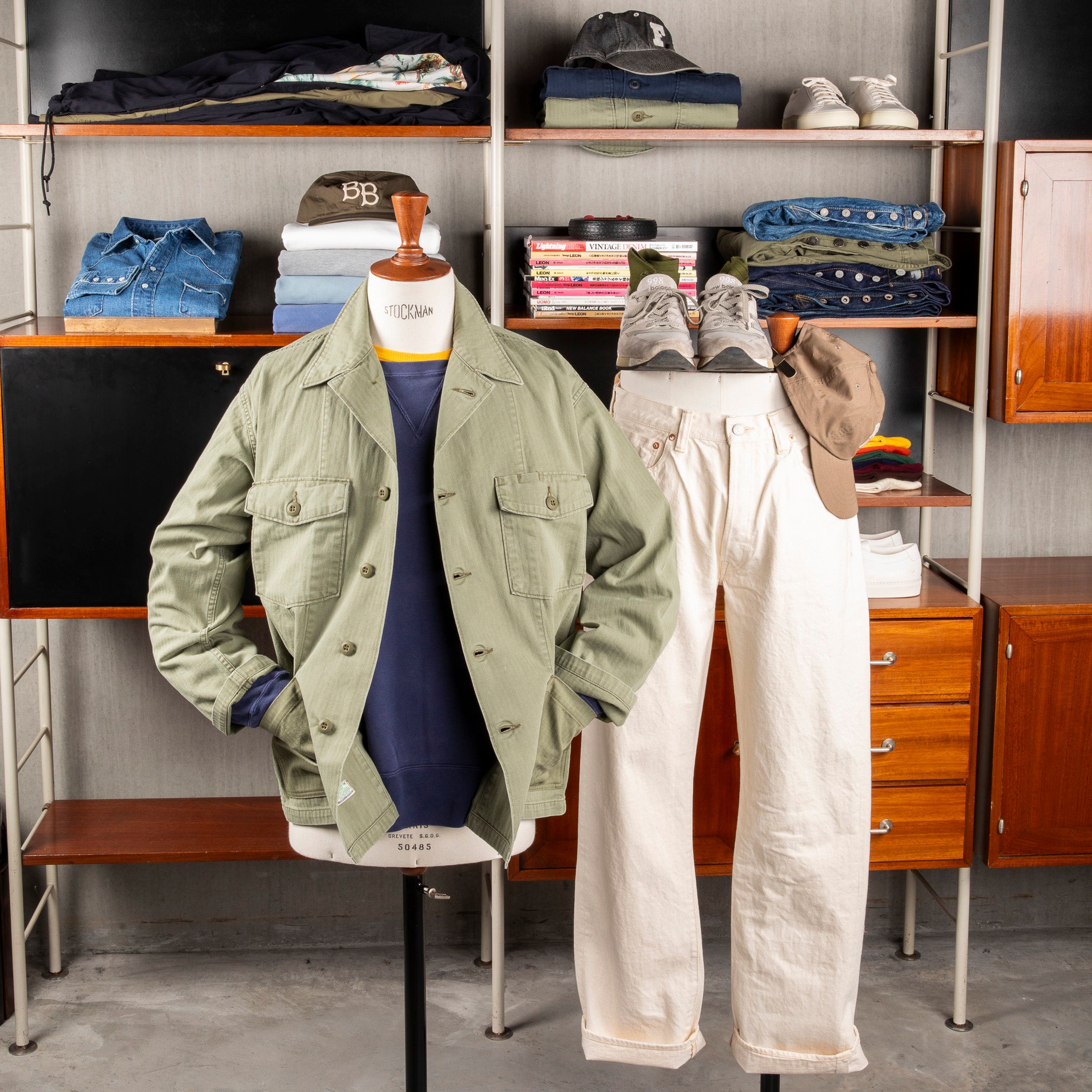 Orslow 4 Pockets U.S Army Shirt Jacket Green – Frans Boone Store