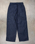 Orslow WWⅡ 40'S U.S Navy Linen Denim Utility Trousers