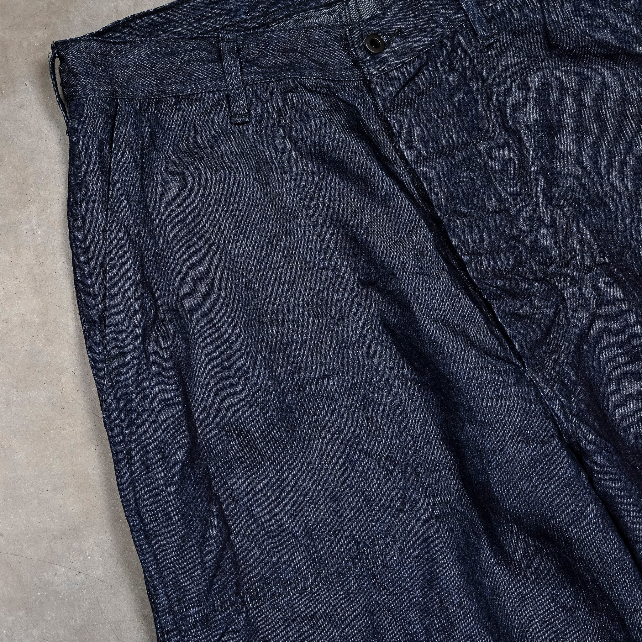 Orslow WWⅡ 40'S U.S Navy Linen Denim Utility Trousers – Frans